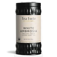 White Ambrosia (white tea) LTC - cutii metalice cu frunze de ceai / aprox. 50 portii per cutie